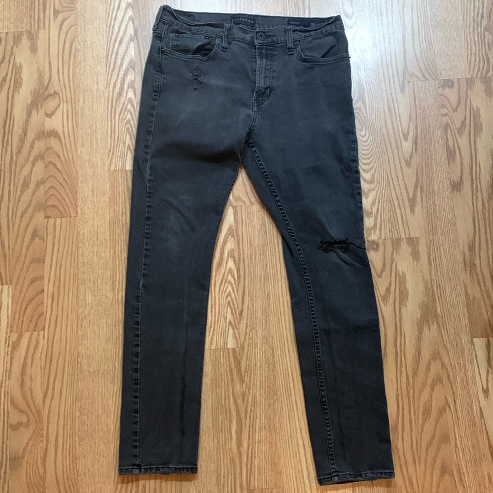 Bullhead Men’s 32x30 Skinny Black Jeans